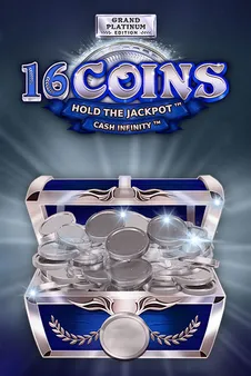 16 Coins Grand Platinum Edition slot available in the VIPSTA Casino game collection