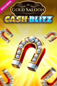 Gold Saloon Cash Blitz slot available in the VIPSTA Casino game collection
